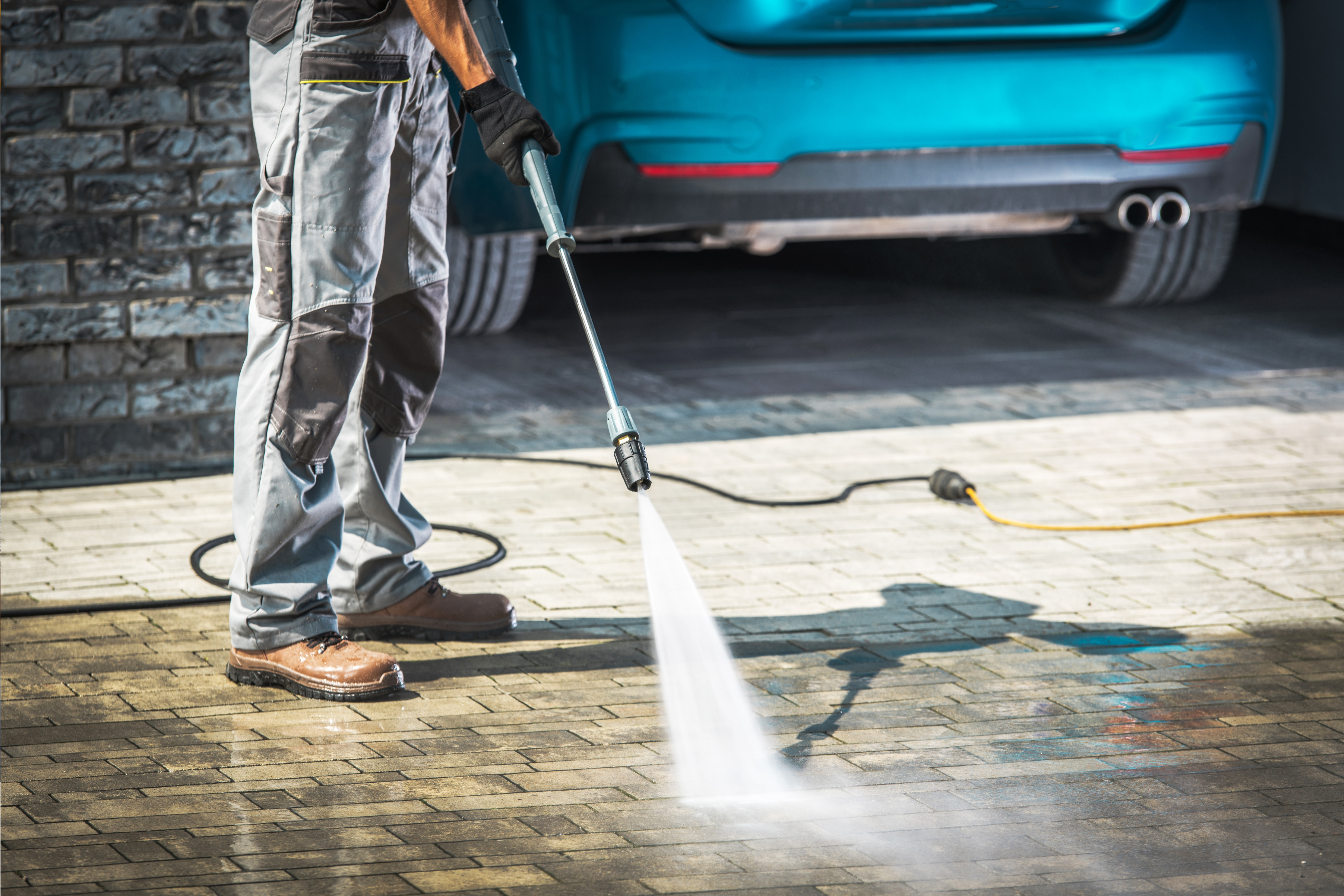 Professional power washing service
